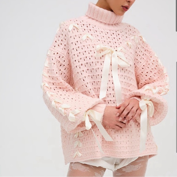 NEW For Love & Lemons Liberty Sweater - Picture 2 of 7